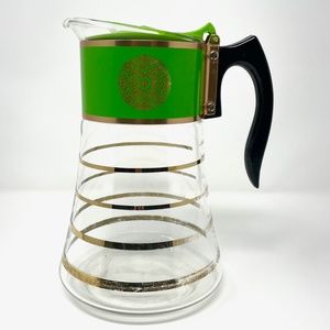 VintageMCM David Douglas Flamware Glass Coffee Pot